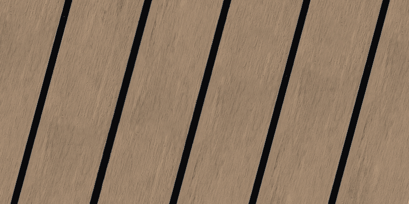 Permateek Aged Elite mit schwarzer Fuge – gealterter Teakton
